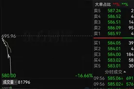 寒武纪大跌15%图片