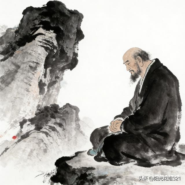 沉默里看见生命的回响—蹲坐的行者《一》