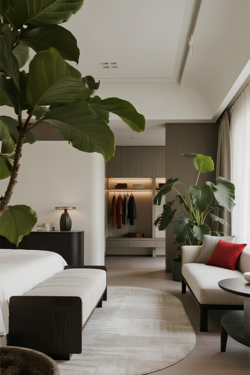 【引擎联合设计】云打卡: 这套大平层用实力告诉你"撞色"玩对了