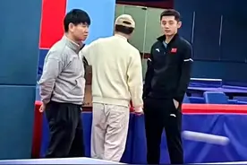 张继科赌博风波后首现身，精神不佳略有发福，在宁波某球馆当教练图片