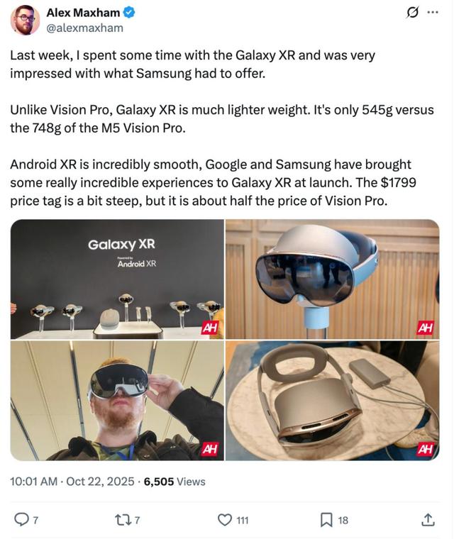 堪比贾维斯！三星XR头显的AI交互，能否超越苹果VisionPro