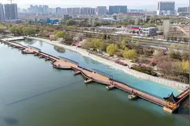 好去处！呼和浩特小黑河上新建了两处垂钓平台图片