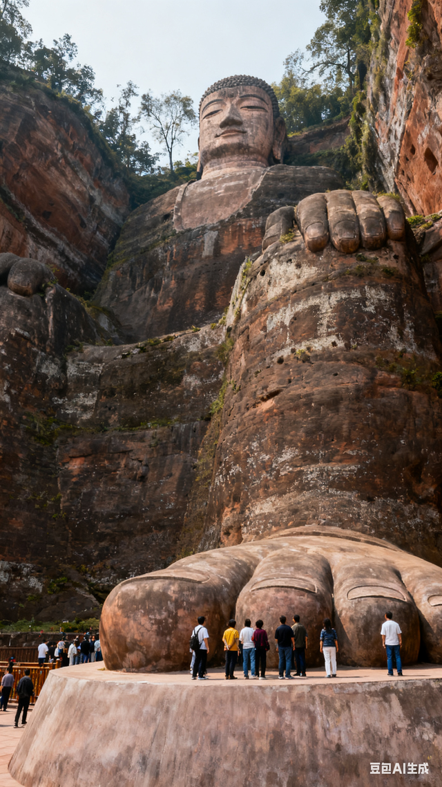 无双道龙赵小荣游记《 一笔祥龙行天下 》（一0六）乐山大佛