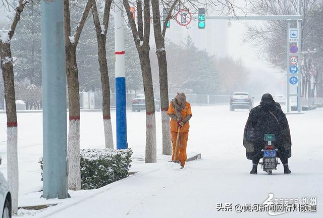 忻州入冬首场降雪，全域美景如诗如画