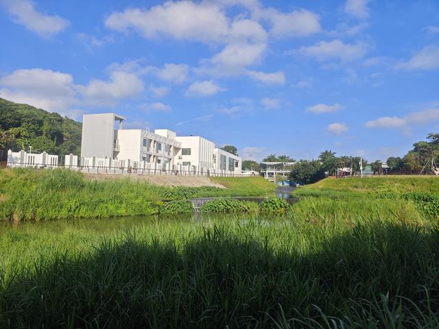 从学苑大道入大沙河绿过大学城后进深圳弯公园流花山景点【高清】