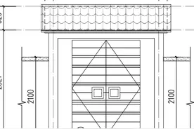 农村自建房院门应该朝向怎么定？图片