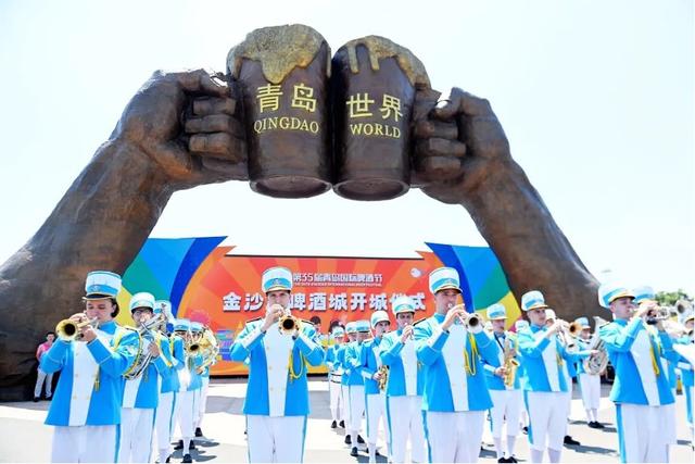 青岛西海岸新区金沙滩啤酒城正式开城！
