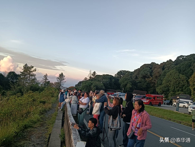 泰国清迈茵他侬山气温低至10度！游客蜂拥前往观光！
