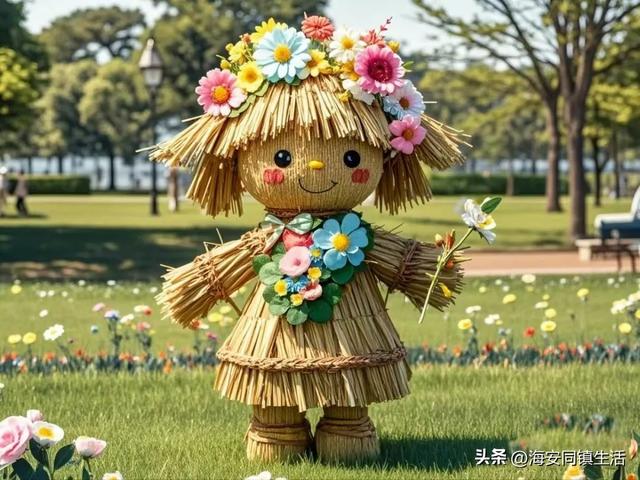 2025年海安云上森林超大规模网红粉黛花海+花海鹿群