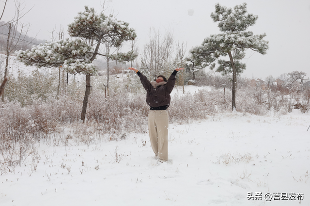 雪落古村 诗意碁山
