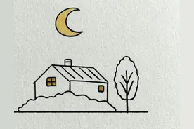 （100）一笔一划，有手就会画的意境简笔画，快来画画吧图片