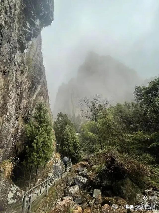 温州这条以峡谷景观和险峻山势为特色的徒步线路你可去过？