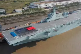 “牛夫人”075下水，各省网友却集体嫌弃，原来是因为名字图片