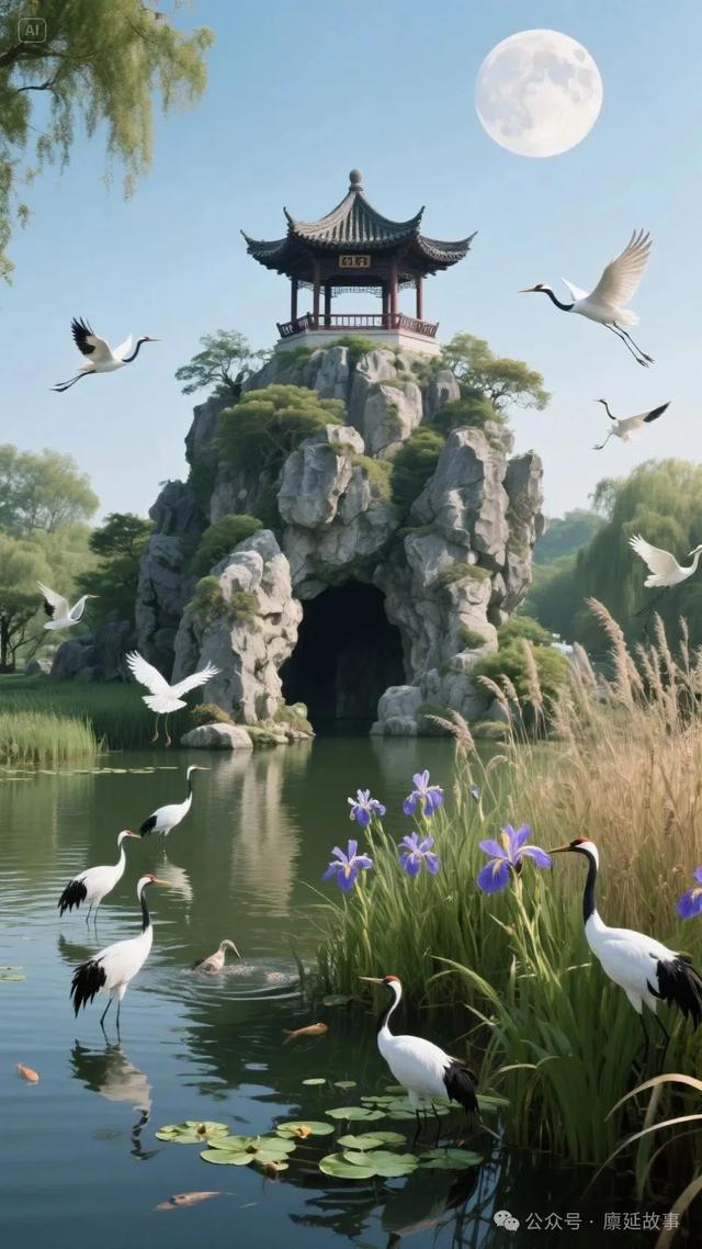 明代延津十六景之AI复原图