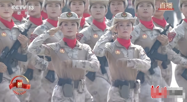 九三阅兵后李依潼火了！女兵领队神似周涛，身份曝光，果然不一般