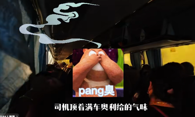 活久见！湖北小伙报团旅行，大妈车上当众大便，全员被臭的捂鼻子