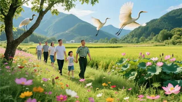 八一建军节战友石泉草池湾之游