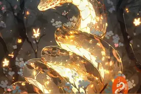 遇见金蛇报晓，好运降临，大吉大利！图片