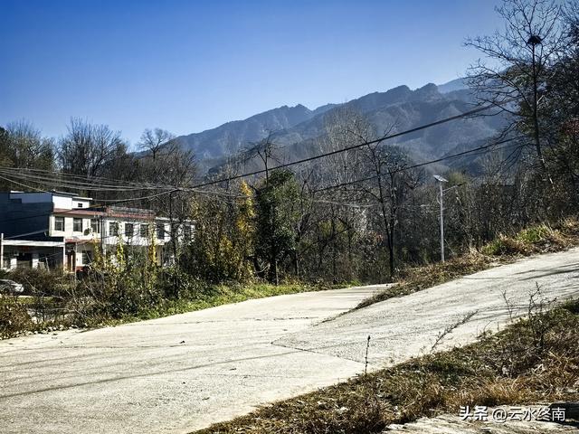 蓝田连导航都没有的路，我小半天竟然过了5个峪口！也是长本事了