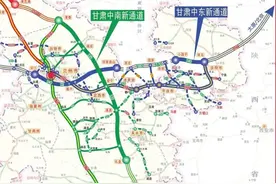 甘肃2025年将有13个高速公路项目开工，交通投资力度最大的一年。图片