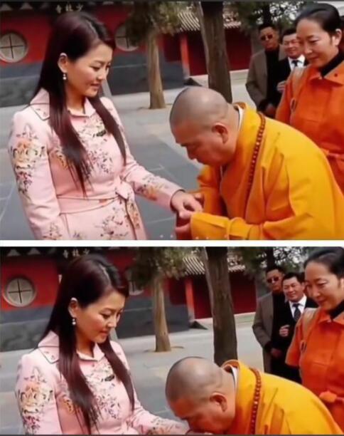 释方丈“塌房”后，48岁央视女主持被牵连，两人曾谈笑风生