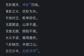 为什么韩国国旗上只有乾坤离坎四个卦象，这代表什么？图片