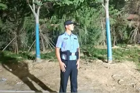 我是洛阳伊滨公安局新警，这是我在岗的第一个国庆！图片