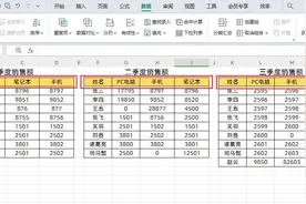 Excel多个表格数据，合并到一个表，这个方法真简单！图片