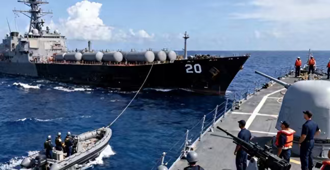 特朗普下令，连扣三艘油轮，不到48小时，中方甩国际法硬刚！