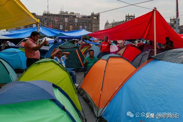 墨西哥城见闻：宪法广场•抗议大本营