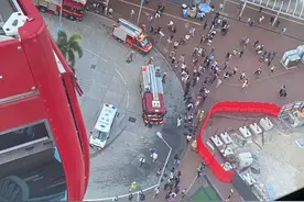 香港中环摩天轮突发事故导近200人被困，内地游客吓到尖叫求救！图片