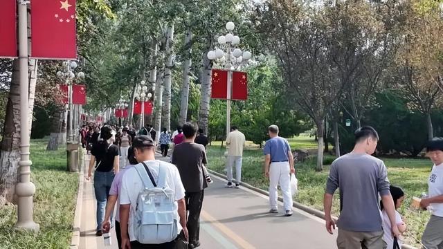 南开区的公园内，好玩儿的真不少！