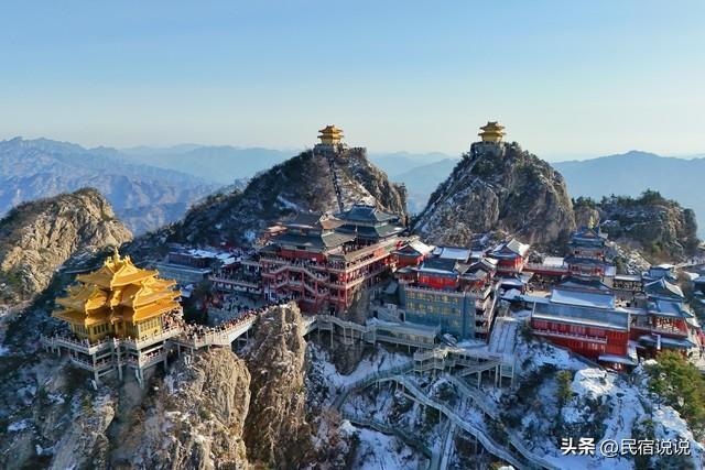 “华夏第一王都”下雪后是啥样？