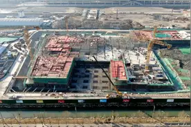 南通火车站综合客运枢纽，最新进展！图片