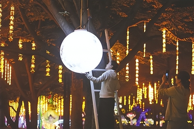 双节遇上灯会，欢乐翻倍！青岛艺术灯会点亮长假欢乐