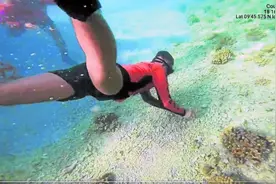 菲海警船滞留仙宾礁20多天，潜水员发现不寻常：中国疑填海造岛图片