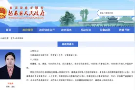 何建梅任四川越西县委书记图片