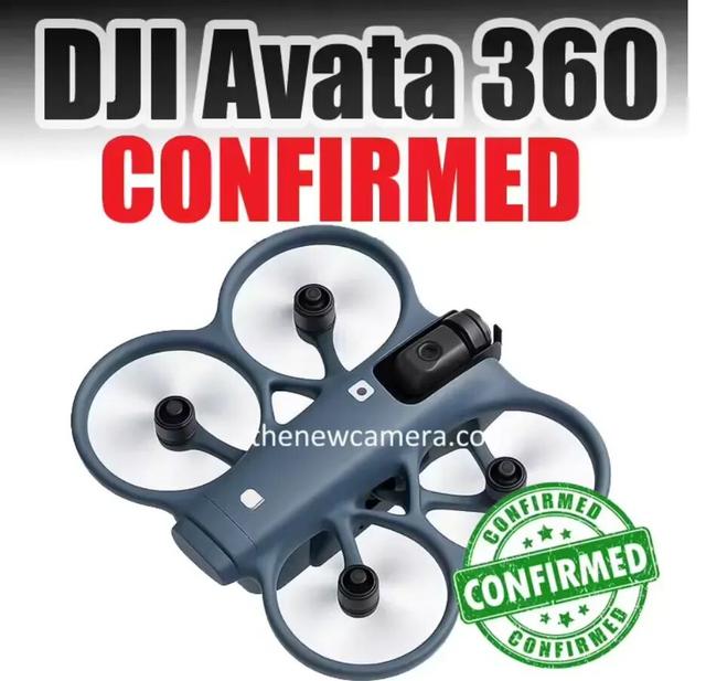 大疆Avata 360无人机曝光：旋转云台，可拍全景视频