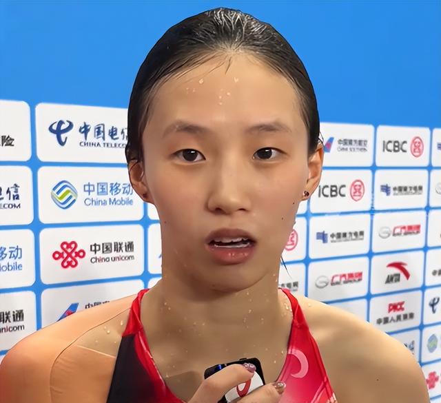 陈芋汐接受采访落泪，冲击全运会10米台冠军，但全红婵这座山太高