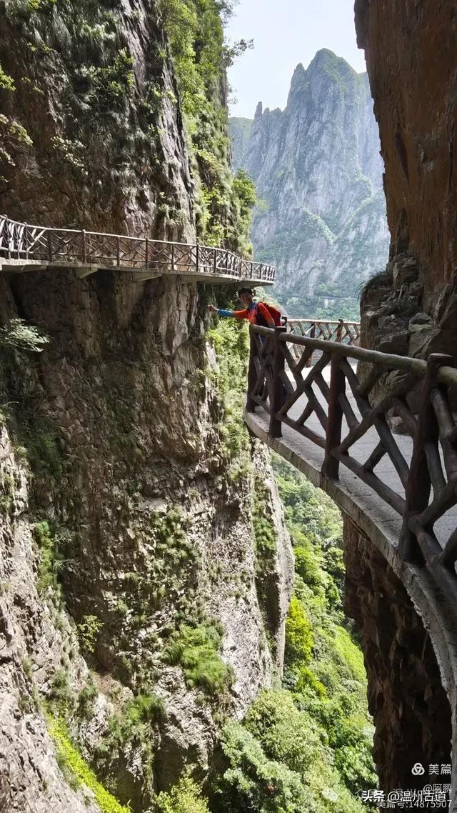 雁荡山百岗尖显胜门穿越,这条风光绝美的经典徒步线路你可去过