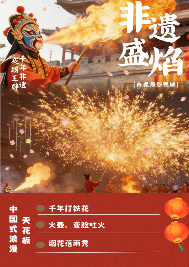 白鹿原影视城春节八大硬核矩阵！玩转中国年！现在，让我们提前入场！