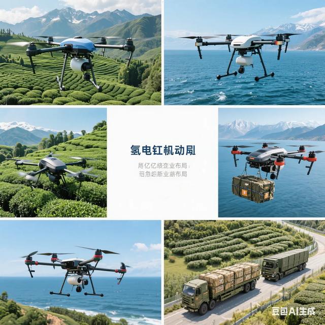氢锂混动无人机破解续航魔咒：中国技术突破重塑工业无人机边界