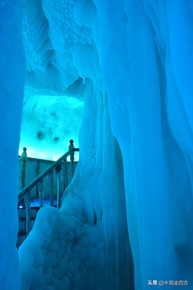 山西宁武万年冰洞：千年冰窟凝寒玉、万载岩穴锁冷光