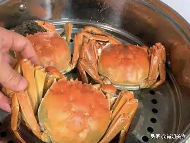 蒸螃蟹要多长时间才熟？牢记3个时间点，不掉腿不流黄	，蟹肉鲜嫩