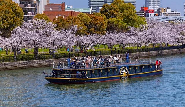 大阪自由行推荐行程:到「水都大阪」搭观光船,感受大阪水上风光