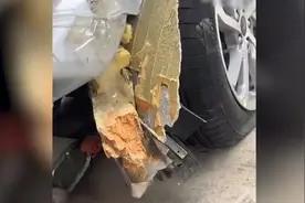 惊人！汽车防撞梁，竟是木头的：这是黑科技？还是丧天良？图片