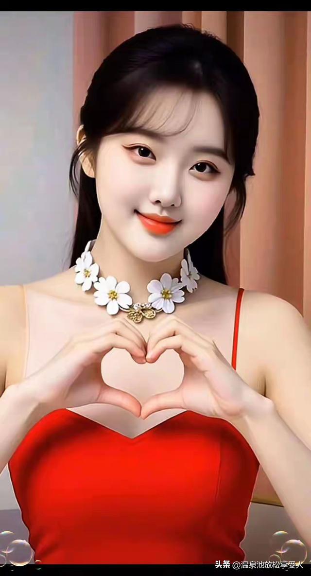 我和女朋友同居二个月，她洗完澡结束，她总是搂着我，亲我额头。