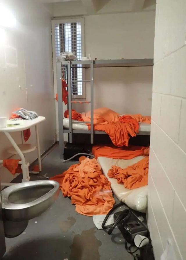 爱泼斯坦死亡前一晚监控引质疑,牢房附近有神秘橙色物体移动,法医专家认为是穿着连体囚服的人