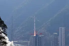 大陆发射卫星，台湾岛内警报大响，警惕背后图谋，要为赖清德助选图片