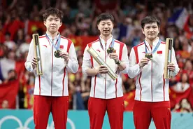 3:0！中国队胜瑞典夺巴黎奥运会乒乓球男团冠军，过程惊心动魄图片